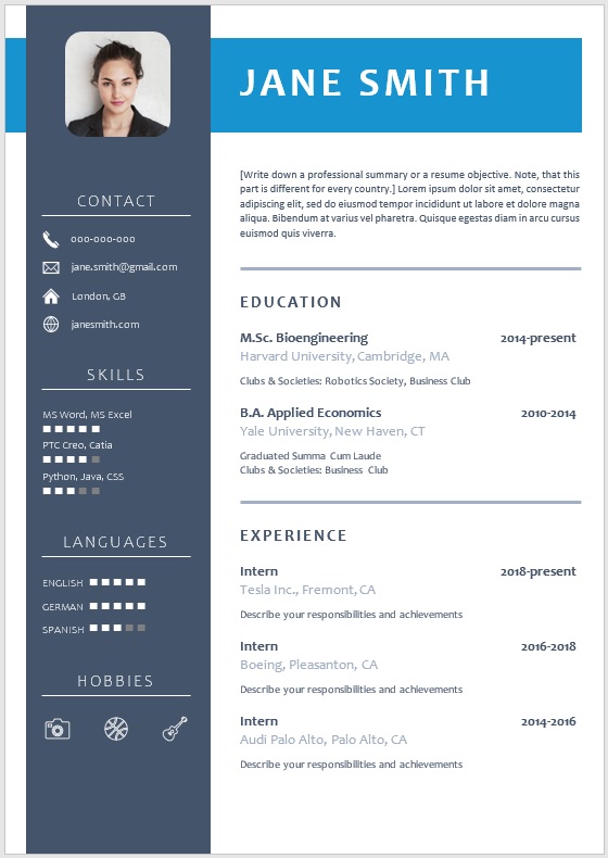 How to Make a Resume Template in Word | Leon Renner