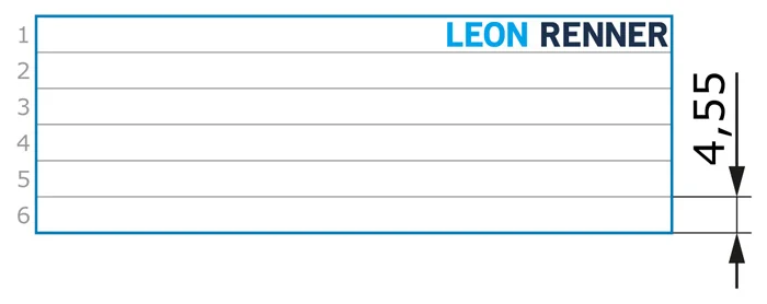 Innerer Aufbau der Anschriftzone eines Geschäftsbriefes nach DIN 5008